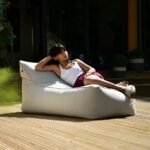 ⁦سرير بين باج بي بيد باستيل فاخر - رمادي⁩ - الصورة ⁦5⁩