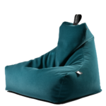 كرسي بين باج مخمل شمواه - أزرق تيل