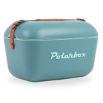 Polarbox®  Classic Cooler box - Blue Marine Leather Strap - 12L