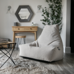 Mighty Bean Bag Suede - Stone - Image 4