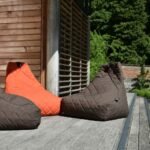 Mighty Bean Bag Quilted - Aqua - Image 4