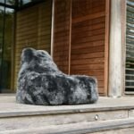 ⁦كرسي بين باج كبير فرو - بني⁩ - الصورة ⁦2⁩