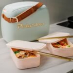 ⁦حقيبة غداء - ماتشا  بتصميم كلاسيك وعزل ممتاز⁩ - الصورة ⁦7⁩