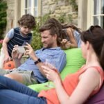 Mighty Bean Bag Outdoor - Royal - Image 2