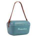 Polarbox®  Classic Cooler box - Blue Marine Leather Strap - 12L - Image 4
