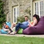 Mighty Bean Bag Outdoor - Berry - Image 2
