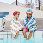 KIDS BEACH TOWELS - PINK POWER - MEDIUM - Image 2