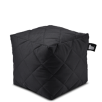 مسند بوف مبطن - أسود