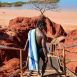 ⁦منشفة بحر سريعة الجفاف - إندلس ريفر - مقاس كبير⁩ - الصورة ⁦5⁩