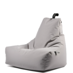 كرسي بين باج كبير خارجي - رمادي فضي