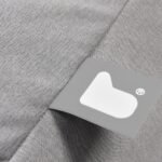 ⁦مسند قدم بوف بي بوكس باستيل فاخر - رمادي أزرق⁩ - الصورة ⁦3⁩